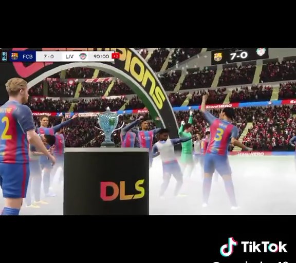 𝐁𝐀𝐑𝐂𝐄𝐋𝐎𝐍𝐀 𝐂𝐀𝐌𝐏𝐄𝐎𝐍 🏆 #dreamleaguesoccer #parati#dls