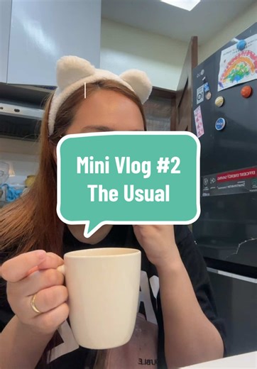 Pinanindigan na talaga yung NEW INTRO sa mini vlog niya 😂 #adayinmylife #mommylife #minivlog