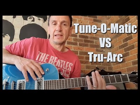 Gretsch Electromatic Bridge Replacement - Tune-O-Matic Vs Tru-Arc A/B Comparison