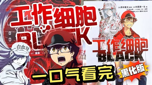 【工作细胞】黑化版BLACK篇 一口气看完 补全超绝衍生设定篇 当代牛马的“惜命指南”没开玩笑！！！