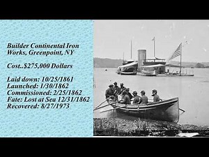 USS Monitor Iron Clad Battleship Historical Analysis & Facts - 1862