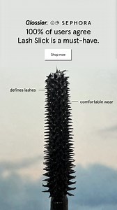 Lift and lengthen from root to tip with our best-selling Lash Slick. | Glossier | Facebook