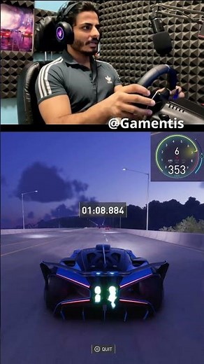 Bugatti Bolide Top Speed Test