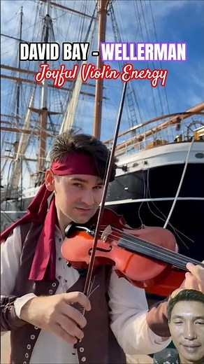 David Bay • Wellerman | Epic Violin Performance at the Harbor (Joyful & Powerful Sea Vibes)