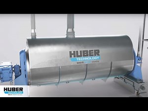 HUBER Disc Dryer RotaDry® - Animation