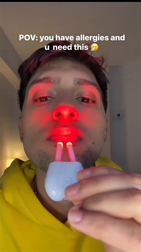 Intranasal red light therapy.Reduces inflammation. Helps repair nasal tissue and eliminate fungi using 630 nm phototherapy.