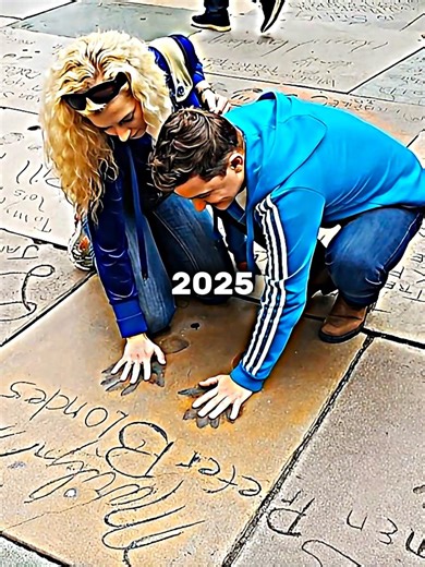 2025 vs 1953 Marilyn Monroe Handprints Golden Age