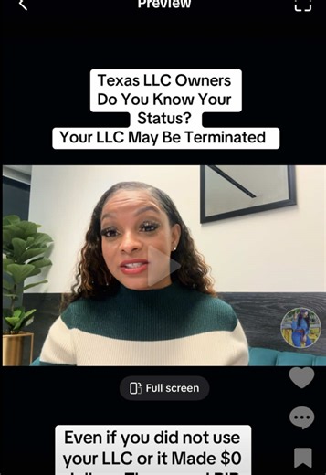 Does your Texas LLC need to be reinstated #llc #businesstiktok #businessowners #tax #texas