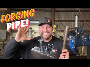 BLACKSMITHING - INTRODUCTION TO PIPE FORGING