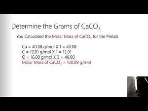 Calculations for Hardness of Water