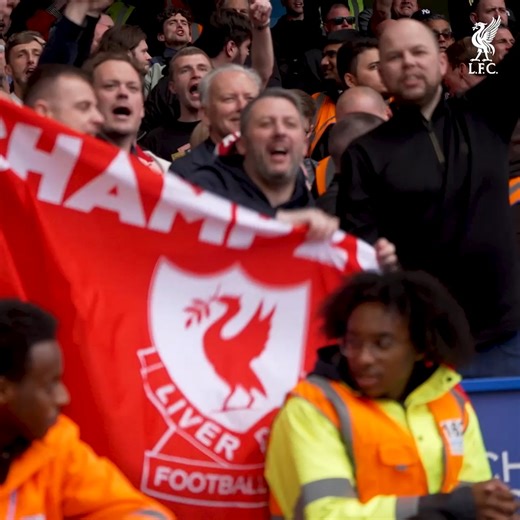 In fine voice on Sunday, Reds 😮‍💨🔴 | Liverpool FC