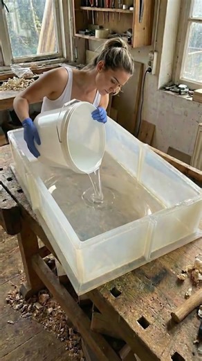Creating a RESIN Headstone With Real Orchids❤️