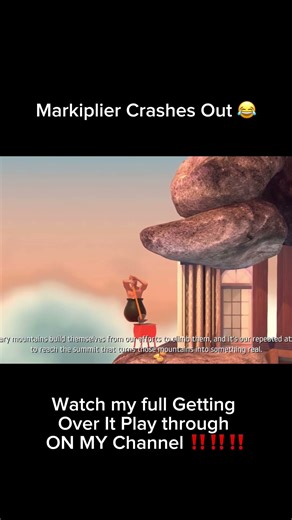 I loved marks play though of this game it’s easily my favorite😂 #gettingoverit #gaming #markiplier