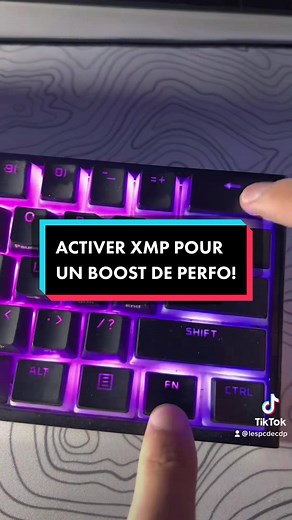Activer XMP pour un Boost de FPS sur PC