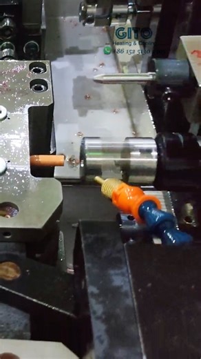 Complex Copper Tube End Forming by Three Steps