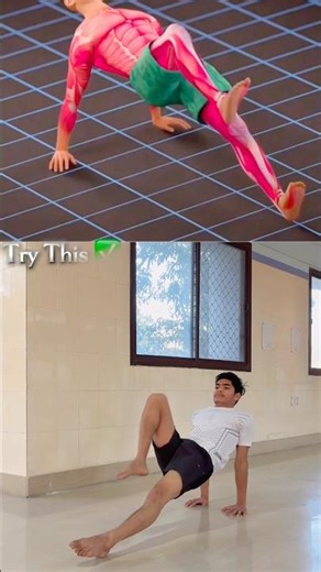 The reverse plank is one of the most underrated bodyweight exercisesIt activates glutes,hamstrings✨