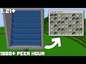 Minecraft 1.21 Easy Kelp XP Farm Tutorial