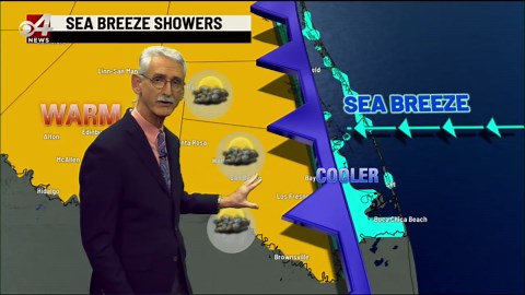 20 percent chance of showers