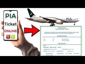 PIA Ticket Check Online - pakistan international airlines ki ticket check krny ka tarika
