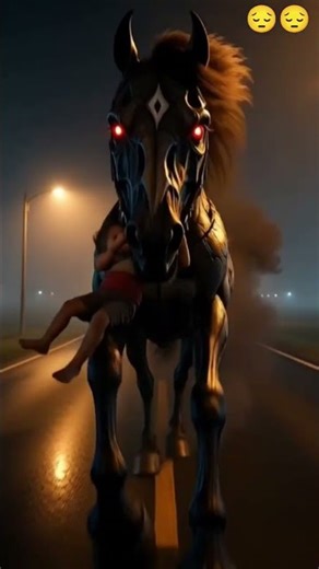 “Girta Baccha… Aur Horror Ghoda Jo Use Le Gaya#short