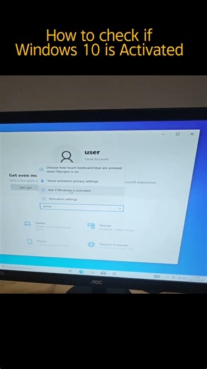 How to check if windows 10 is Activated and registered. Check this before you buy a used computer