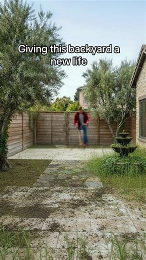 Backyard transformation, it was rough but we got there. Comment if you want us to do your yard! #backyard #beforeandafter #Transformation #landscaping #homeinspo