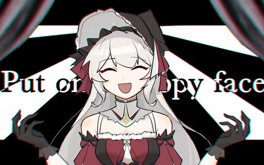 嘿，戴上你的笑脸面具！happy face［meme］