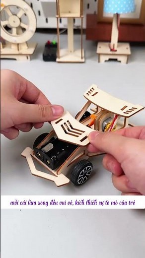Bộ lắp ghép khoa học STEM cho bé #stem #diy