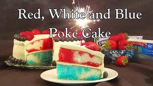 11K views · 220 reactions | "Like" this if you LOVE to make special desserts for holiday celebrations. Show your pride this 4th of July by making our Red, White and Blue Poke Cake using Challenge Butter and Cream Cheese! This delicious cake is sure to disappear before the fireworks even start! For the full recipe click here: https://challengedairy.com/.../red-white-and-blue-poke-cake  | Challenge Butter | Facebook