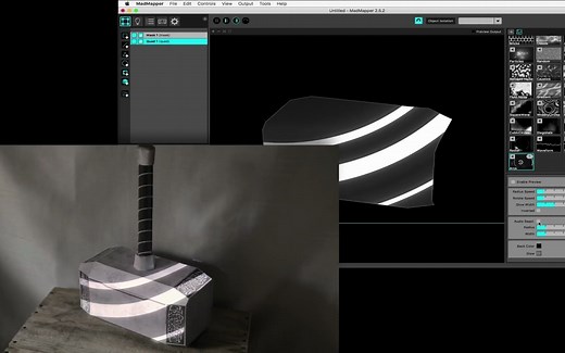 Projection Mapping Tutorial - 3d Mapping with MadMapper