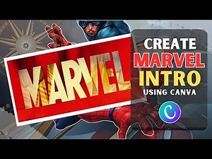 How to Create a Viral Marvel Intro Animation in Canva | Canva Video Editing Tutorial for Beginners
