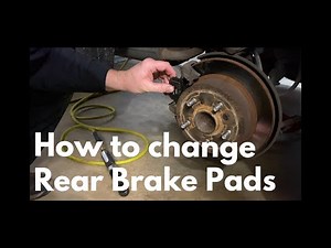 How to replace the Rear Brake Pads on a 2006 Lexus ES-330