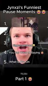 Jynxzi's TOP 5 Funniest Pause Moments 😂😂 #jynxzi #funnystreammoments #funny #funnymoments