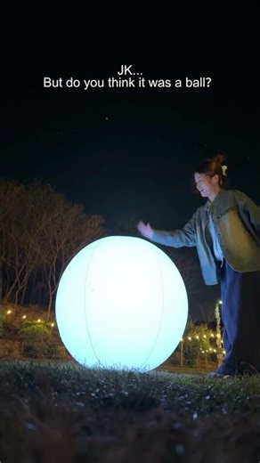 This Ball Glows Every Color When You Touch It😳#oddlysatisfying #trending