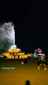1.7K views · 27 reactions | The iconic Buckingham fountain with its water and light show with fireworks on the background!! this show it's from last week! #chicagoepic #buckinghamfountain #grantpark #chicagonowadays Chicago Epic | Chicago Epic | Facebook