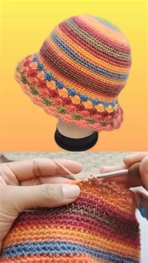 Cozy Crochet Cap Stitch Tips 👒 #crochet #knitting #handmade #crocheting #diy @raycrochetss