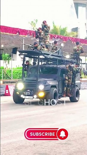 අපේ යක්කු| sri lanka army commandos in parade|#shorts #respect #slarmycommando #military #army