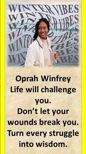 Oprah Winfrey life will challenge you#shorts