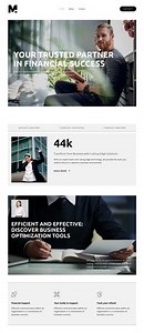 Revolutionizing Wealth Management - Website Template by Nicepage