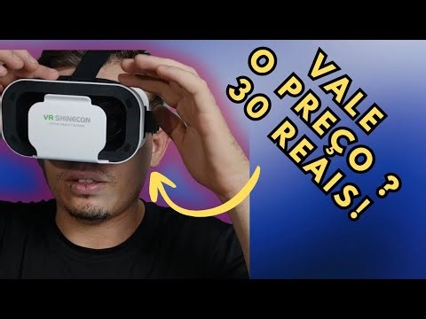 Are the inexpensive VR Shinecon virtual reality glasses any good? Unboxing and review.