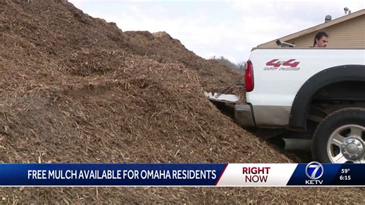 Free mulch re-purposed from storm debris available for Omaha residents
