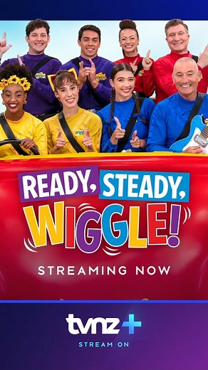 Ready, Steady, Wiggle! is streaming now on TVNZ ❤️💛💙💜 #StreamOn #TheWiggles | TVNZ