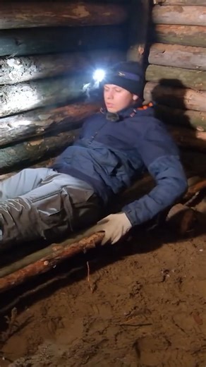 Building a shelter all night long | Forest Paths