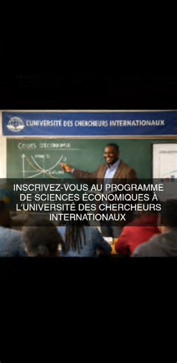 PROGRAMME DE LICENCE EN SCIENCES ÉCONOMIQUES ET LEURS SPÉCIALITÉS : MICRO-ÉCONOMIE-MACRO-ÉCONOMIE-ÉCONOMIE DU DÉVELOPPEMENT-COMMERCE INTERNATIONAL... APPELEZ OU ÉCRIS NOUS AUX NUMÉROS: 50937401798; 43668414 #UNIVERSITE #DESCHERCHEURS #INTERNATIONAUX | Belande Paul