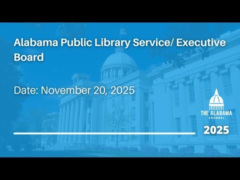 Alabama Public Library Service/ Executive Board