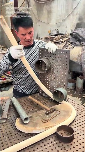 Steaming Wood: How Heat and Pressure Shape a Sturdy Stool