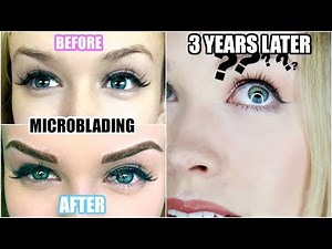 3 YEARS AFTER MICROBLADING! | Was It Worth It? (Eyebrow Tattoo)