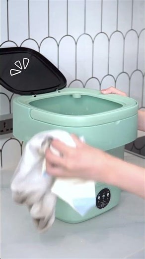 Fold & Wash: Mini Portable Washer