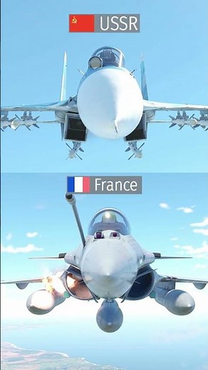 Su-33 vs Rafale - 30MM CANNONS- Sound Effects