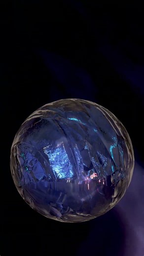 Glass planet in Glass engine #gamedev #rendering